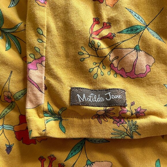 Matilda Jane golden yellow wildflower dress 10 - Picture 5 of 8
